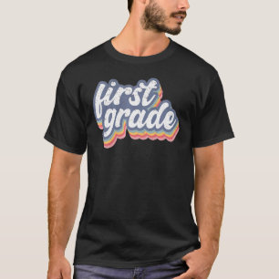 T-shirt Premier jour de l'école Enseignant de 5e année 1er