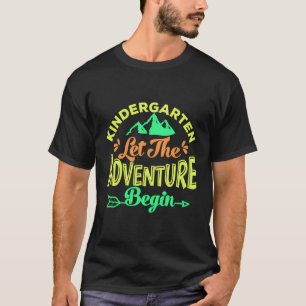 T-shirt Premier Jour De L'École Laisser L'Aventure Commenc