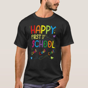 T-shirt Premier jour de l'école Retour à l'école Enseignan