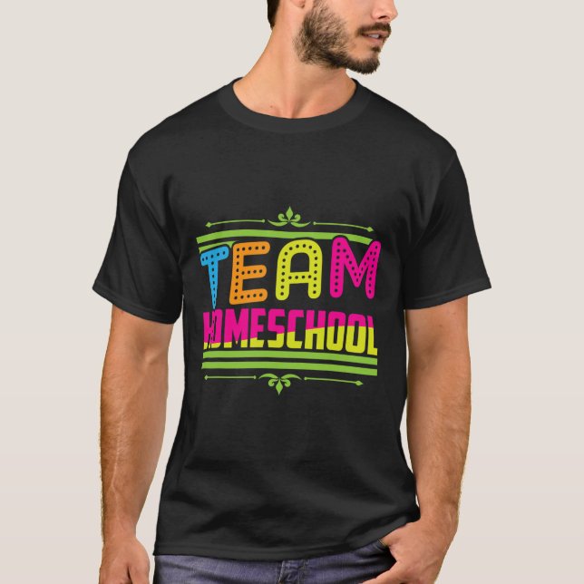 T-shirt Premier Jour De L'Équipe École Accueil Enseignant (Devant)