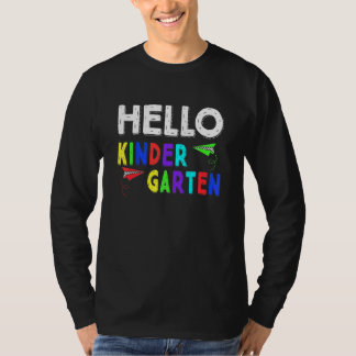 T-shirt Premier Jour De Maternelle Bienvenue Bonjour Jardi