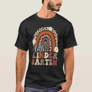 T-shirt Premier Jour De Maternelle Enseignants Retour À L'