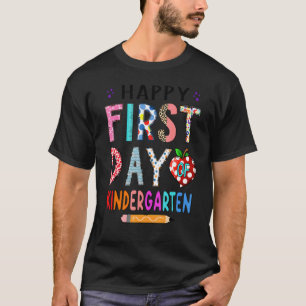 T-shirt Premier Jour De Maternelle Retour À L'École Enseig