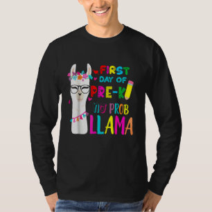 T-shirt Premier Jour De Prof De Pre Maternelle Pas De Prob