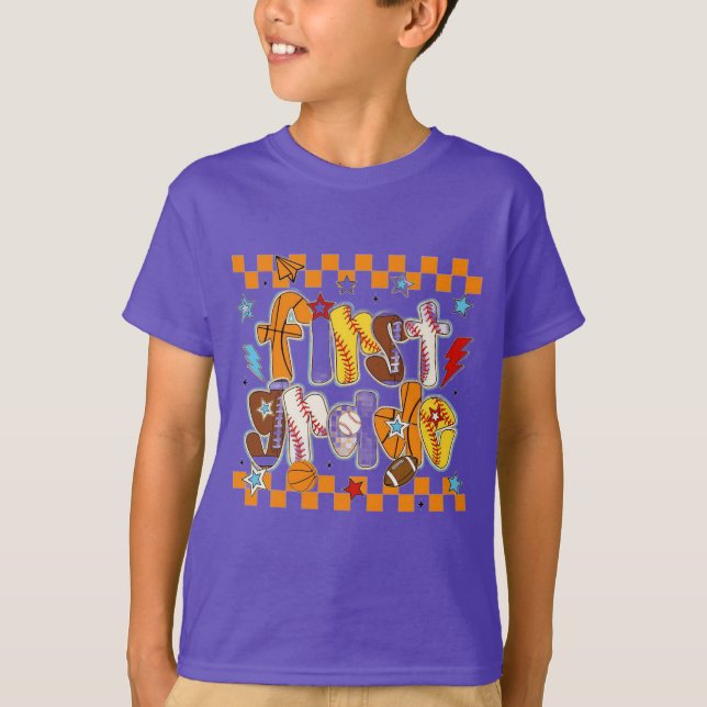 T-shirt Premier jour d'école (Devant)