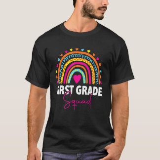 T-shirt Premier Jour D'école Première Année Équipe De Prof