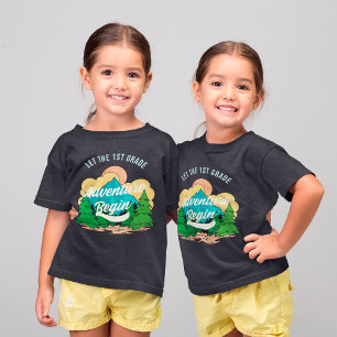 T-shirt Premier Jour D'École Professeur De 1re Année Appre