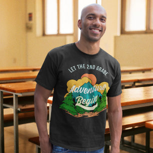 T-shirt Premier Jour D'école Professeur De 2e Année Appréc