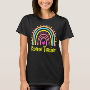 T-shirt Premier Jour Professeur De Science À L'École Arc E