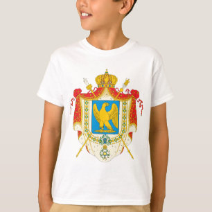 T-shirt Premier manteau d'empire des bras français (1804)