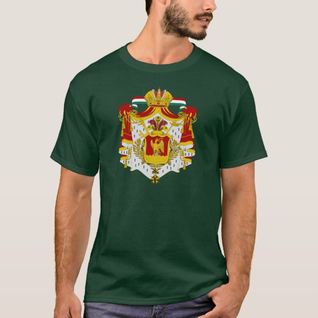 T-shirt Premier manteau d'empire des bras mexicain (Devant)