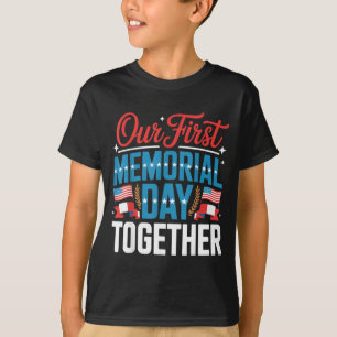 T-shirt Premier Memorial Day ensemble drapeau américain US