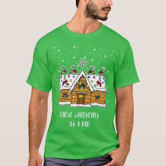 T-shirt Premier Noël comme papa Funny Père Noël Noël Ts
