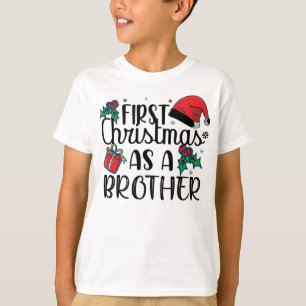 T-shirt Premier Noël Comme Un Frère Qui Correspond À No