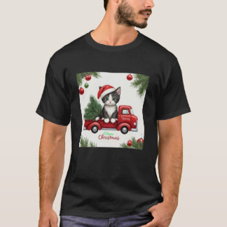 T-shirt Premier Noël des chatons