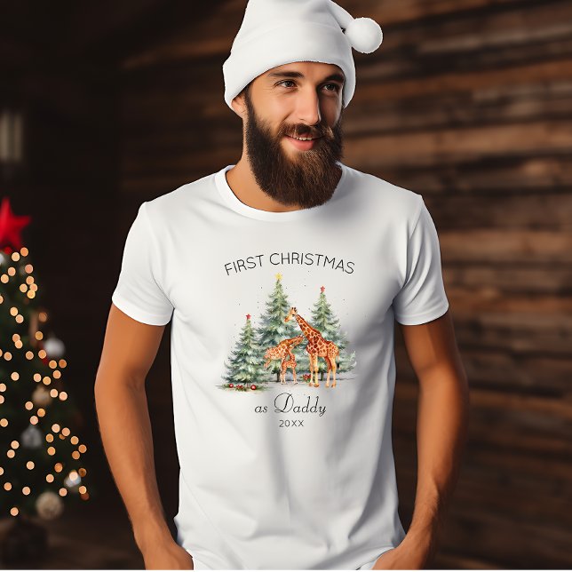 T-shirt Premier Noël en papa papa papa papa Année de migno (Créateur téléchargé)