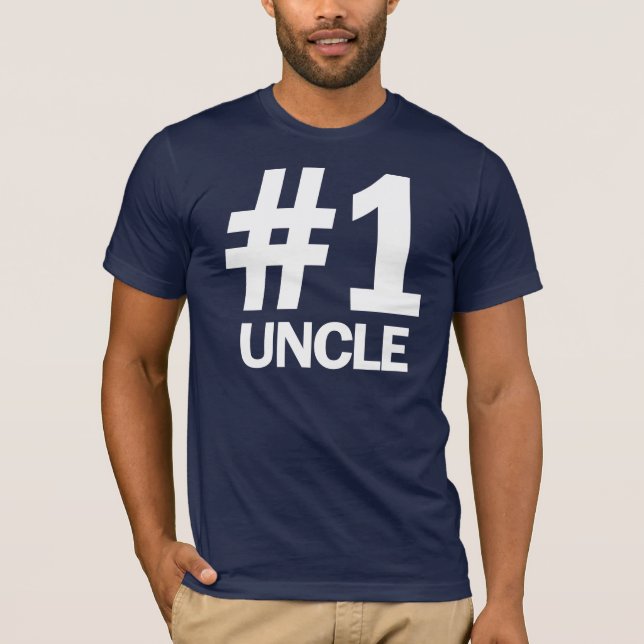 T-shirt premier oncle (Devant)