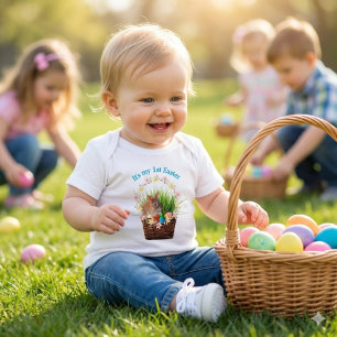 T-shirt premier Pâques pour bébé ou tout-petit