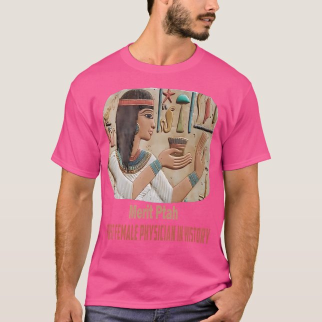 T-shirt Premier pharaon féminin Pharaon Docteur Egy antiqu (Devant)