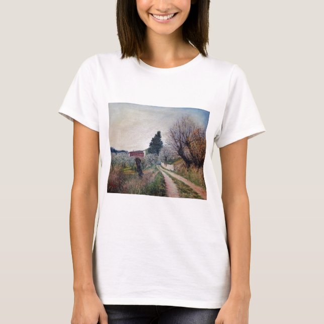 T-SHIRT PREMIER PRINTEMPS EN TOSCANE (Devant)
