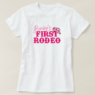 T-shirt Premier rodéo de la cowgirl Disco