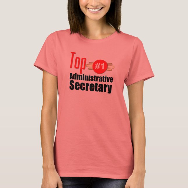 T-shirt Premier secrétaire administratif (Devant)