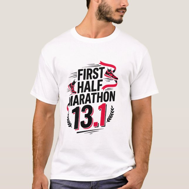 T-shirt Premier Semi-Marathon 13.1 (Devant)