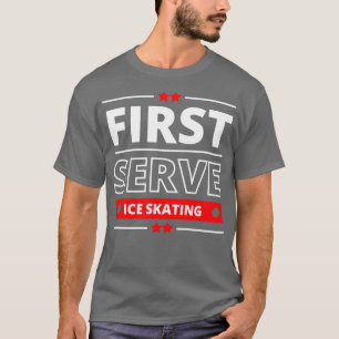 T-shirt Premier Serve Ski De Glace Favori Amateurs De Hobb