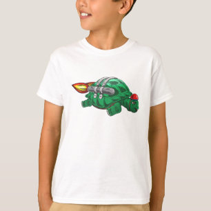 T-shirt Premier vol en jetpack de la tortue