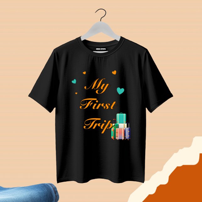 T-shirt Premier voyage (Créateur téléchargé)