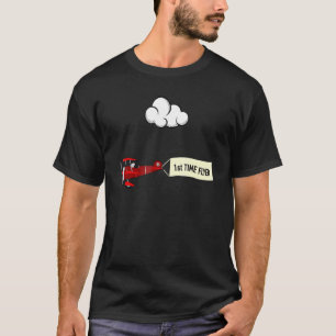 T-shirt Premier Voyageur Avion Voyage Vêtements Pour Enfan