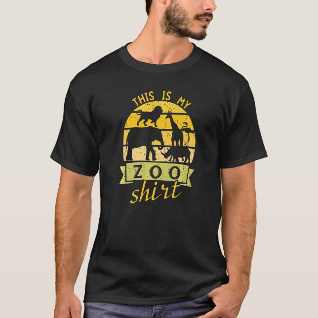 T-shirt Premier Zoo Voyage Futur Zookeeper (Devant)