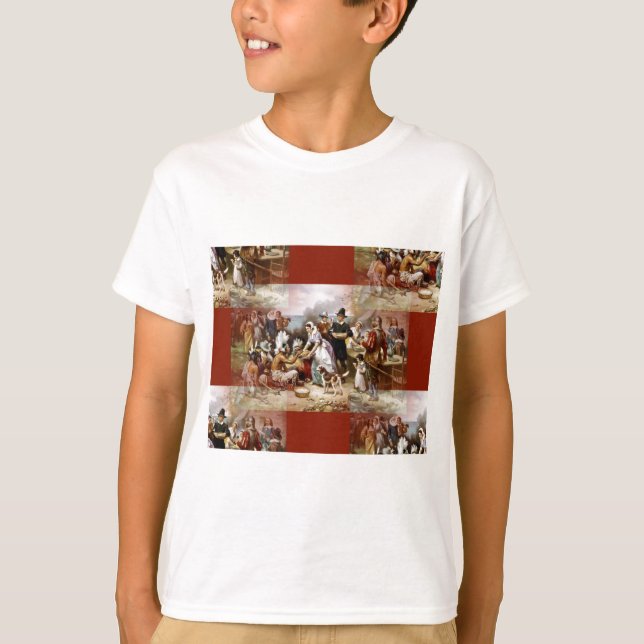 T-shirt première action de grâce (Devant)