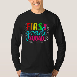 T-shirt Première année Escouade Premier Jour D'école Retou