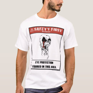 T-shirt Première chemise de protection d'Humour-Oeil de