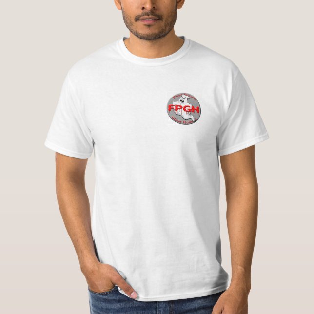 T-shirt Première chemise d'équipe de chasseurs de fantôme (Devant)