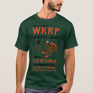 T-shirt Première chute annuelle WKRP Turquie