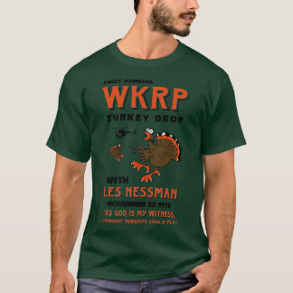 T-shirt Première chute annuelle WKRP Turquie