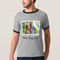 PREMIÈRE CLASSE DAD Best Papa photo horizontale pe