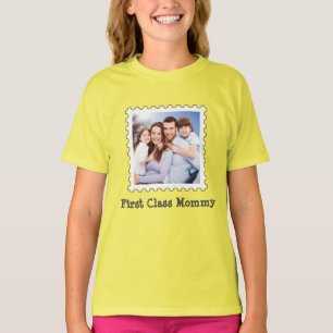 T-shirt Première Classe maman Meilleure maman personnalisé