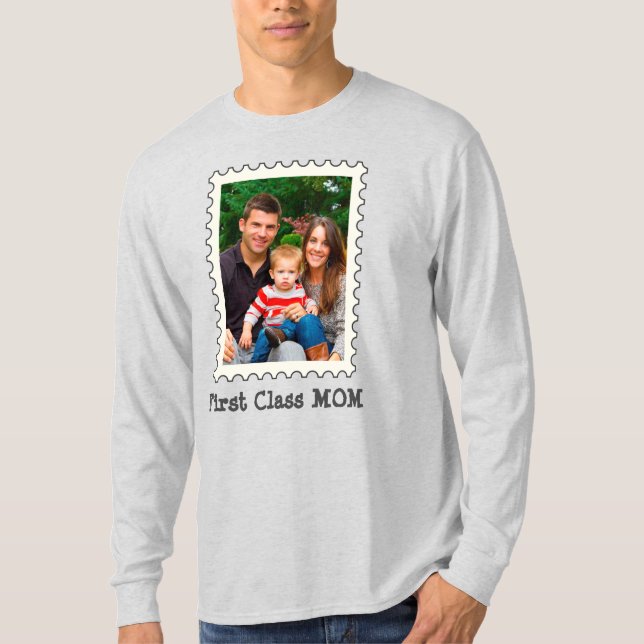 T-shirt PREMIÈRE CLASSE MOM Meilleure maman Meilleure mama (Devant)