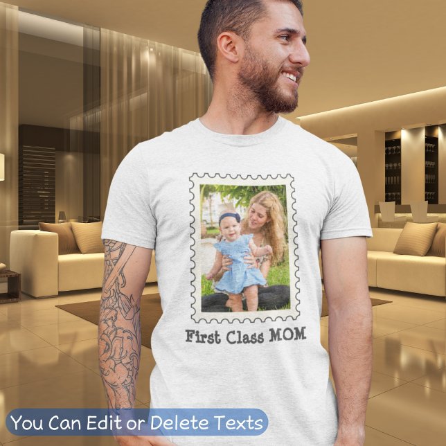 T-shirt PREMIÈRE CLASSE MOM Meilleure maman Meilleure mama (Créateur téléchargé)