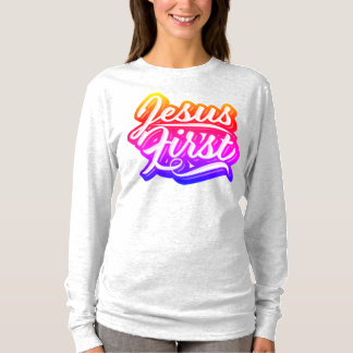 T-shirt Première couleur vive de Jésus