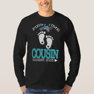T-shirt Première Cousin 2023 Fête des pères À Être Bébé