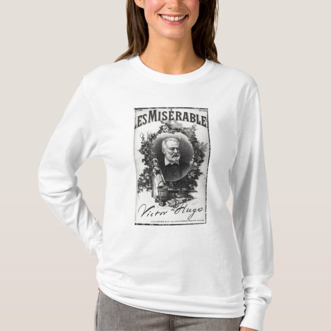 T-shirt Première édition de Titlepage de 'Les Miserables (Devant)