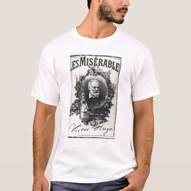 T-shirt Première édition de Titlepage de 'Les Miserables (Devant)