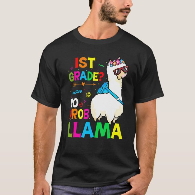 T-shirt Première équipe Enseignant de 1ère année Rainbow N (Devant)