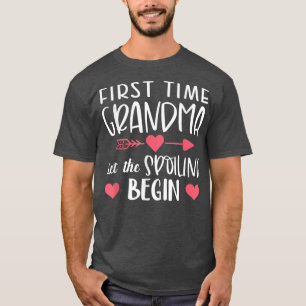 T-shirt Première Fantaisie Grand-Mère Laisser Commencer Le
