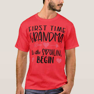 T-shirt Première Fantaisie Grand-Mère Laisser Commencer Le