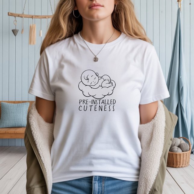 T-shirt Première fête des mères, grossesse drôle, future m (Créateur téléchargé)